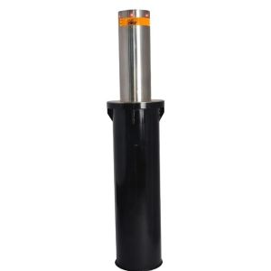 304/316 6mm Thickness Surface Mount Bollards Automatic Bollard System