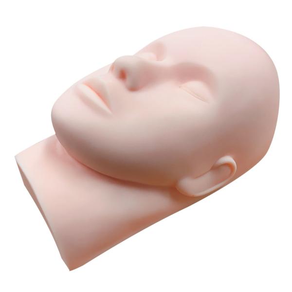 Silicone Lip Permanent Makeup Microblading Mannequin Practice Head