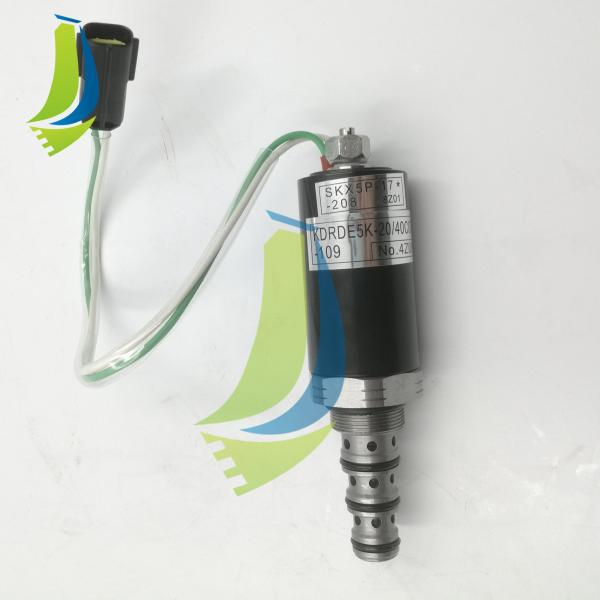 KDRDE5K-20-40C07-109 Solenoid Valve For SK200-6E Excavator