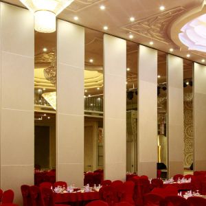 Wholesale Classroom Movable Partitions Aluminium Folding Doors With Natural Timber Decorative Panel from china suppliers