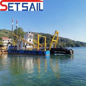Set Sail 24 Inch Cutter Suction Dredger with Siemens PLC 41 Meter Total Length
