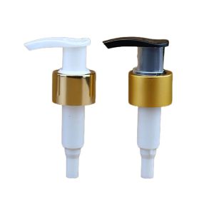 China Closure Type Screw-on 24mm 28mm Custom Color Aluminum Closure PP Plastic Lotion Pump on sale