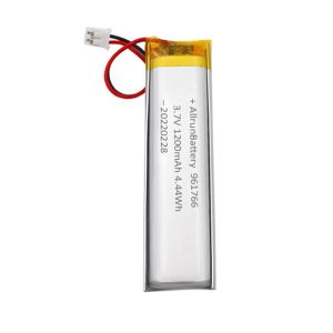China 3.7V 1200mAh Ultra Narrow Custom Li-Polymer Batteries Packs For Portable Medical Devices on sale