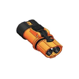 EMI Shielded 2 Pin Power High Voltage Interlock Connector CE Approved