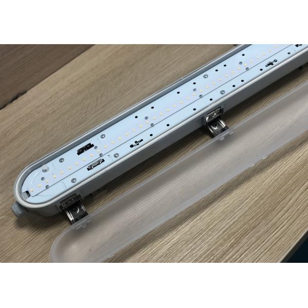 Pure White Plastic Weatherproof LED Fitting 36W IP65 For Gas Station Banks
