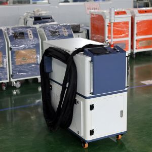 1000w Laser Cleaning Machine for Rust Removal using Raycs Laser Source and 100kg