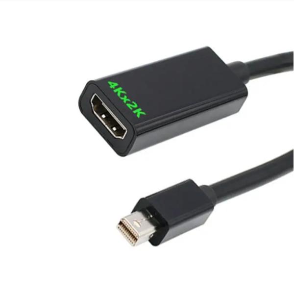 Quality 4k Mini DisplayPort DP to HDMI Converter Adapter for MacBook Air/Pro Microsoft Surface Pro Monitor HDTV Projector for sale