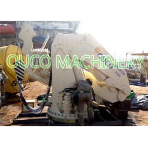 Marine Telescoping Folding Jib Crane IP56 For Open Sea