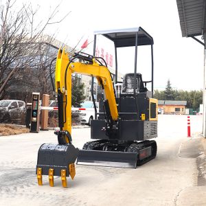1.5 Ton 1.7 Ton Mini Excavator Machine China Cheap 1.6 Ton Mini Digger Small