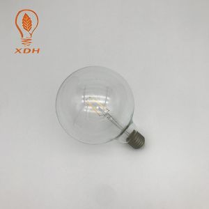 220V 240V Edison LED Filament Bulbs G125 E27 Filament Globe 2W 2700K