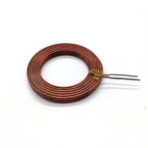 ODM Copper Air Core Inductor Coil Spiral Wound Linear Motor Coil