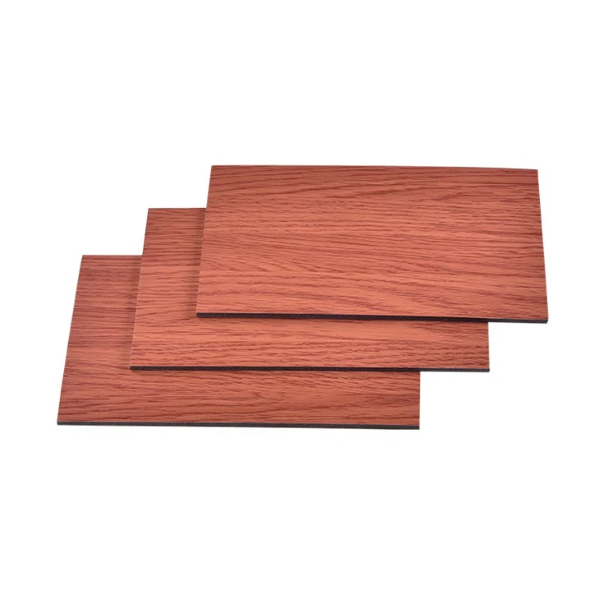 6mm Scratch Resistant Wooden Aluminum Composite Panel Light Maple Acp roofing Sheet Aluminium