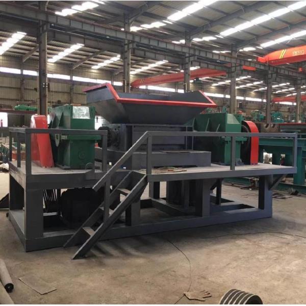 Iron Barrel Tray Bone Can Double Shaft Shredder Head Material Shredder