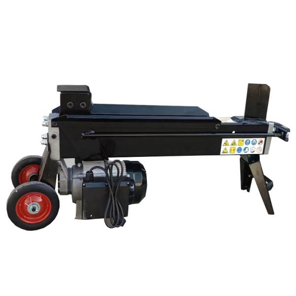 Electric Motor Wood Splitting Machine Mobile Firewood Processor Hydraulic Log