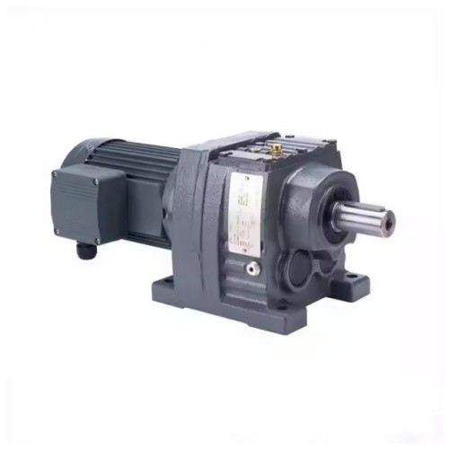 Quality R147 Series Inline Hard Tooth Helical Gear Reducer with Power Ratings up to 250 kW and Gear Accuracy Grades 6 to 4 for Industrial Machinery for sale