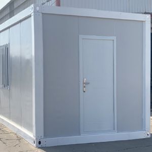 OEM 18mm MGO Board Floor Container Houses For Modular Living
