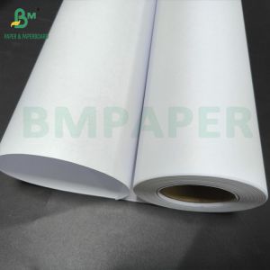 China 108gsm White Coated Bond Paper for Inkjet Printing 914mm x 30m Roll on sale