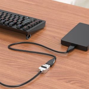 Metal Case USB Male or Female Jack to 5-pin Screw Terminal Blocks Connector