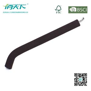 Betterall High-quality Black Rubber Foam Hanger for Coat & Shirt