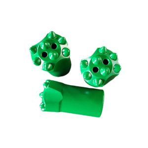 Small Hole Drilling Tools Button Drill Bit Tapered 11 Degree Bit