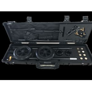 Police EOD Telescopic Manipulator LCD Screening With Mechanical Claw / Arm