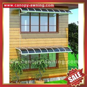 Wholesale outdoor villa house building patio gazebo window door aluminum polycarbonate pc awning canopy canopies cover shelter from china suppliers