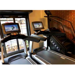 Commercial Gym Equipment Touch Screen Treadmill Cardio Training Walking LED