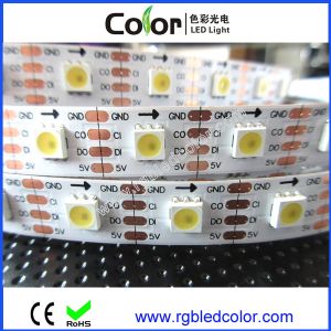DC5V 12mm 30 32 48 60 72 144 led/m ww/w color programmable strip