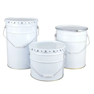 Customized Waterproof Ink Buckets With Rubber Gasket And Customizable Logo