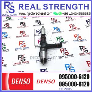 Diesel Common Rail Fuel Injector 095000-6120 For Komatsu PC600 Excavator 6261-11