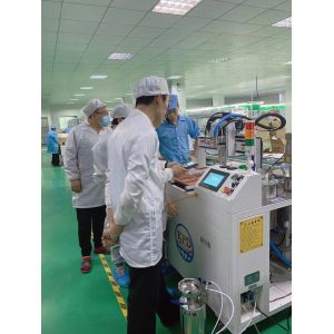 LED Wall Washer Glue Dispensing Potting Machine with Clean Function