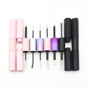 Two In One Mascara Eyeliner Tubes Plastic Liquid No Logo 10ml