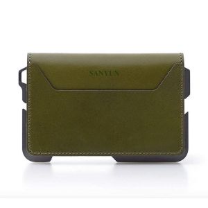 Customizable Aluminium Card Wallet CNC Machining Anode Oxidizing RFID Protection