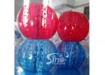 Durable kids N adults TPU inflatable zorb soccer ball for outdoor playing soccer