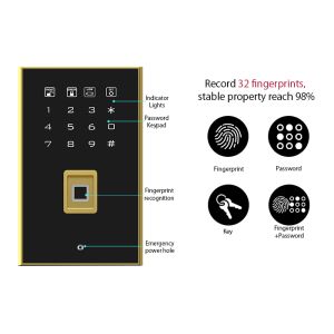 H1080mm Commercial Safe Box with 4 Open Ways for Money Jewelry Cash Document