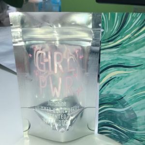 VMPET Holographic Stand Up Pouch Biodegradable Aluminum Foil Pouches