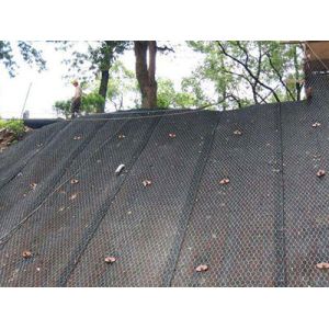 Landslides And Debris Flow Control Gabion Mesh With Hexagonal Hole