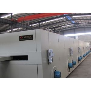 Full Inverter Controlled Fabric Stenter Machine Powder Coating / Manually