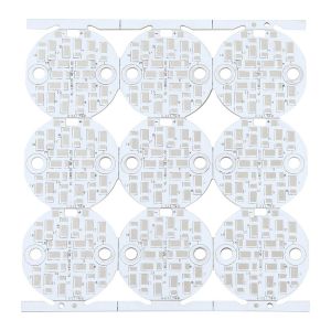Single Side Aluminum Pcb Assembly White Silkscreen UL ISO13485
