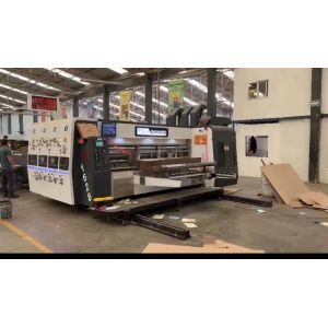 High Speed Automatic Die Cutting Machine Flexo Printing 220V