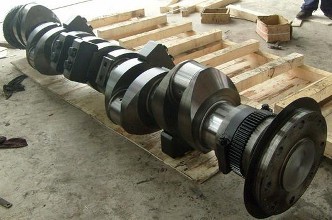 Toyota 6D105 Diesel Engine Crankshaft Assy 6136-31-1010 Length 974mm