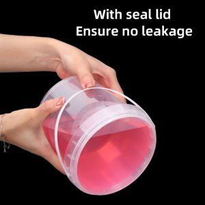 Customized Logo IML Food Packaging Bucket for Peanut Butter Sauces and Cotton