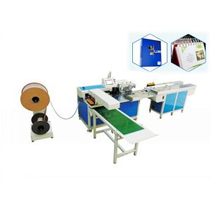 7/16'' Automatic Book Punching Binding Wire O Punching Binding Machine