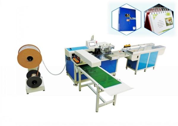 Quality Full Automatic Punch And Binding Machine For Double Loop Spiral Spool for sale