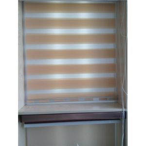 Plain zebra fabric/ zebra blinds fabric