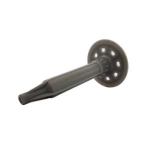 HDPE 60mm Black Plastic Insulation Fasteners For Fixing Mineral Wool And