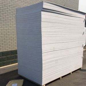 Custom Extruded PVC-U Plastic Sheet White Thermoplastic
