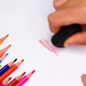 Customized Logo Personalized Cute Hexagonal Boxes Wood Coloring Pencils for