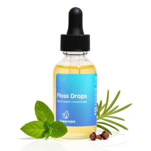 Concentrated Floss Drop Serum 2oz Concentrated Mouth Wash for Water Flosser