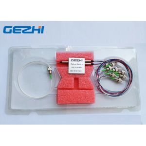 FC APC Pigtailed Latched 1x8T 1550nm Fiber Optical Switches